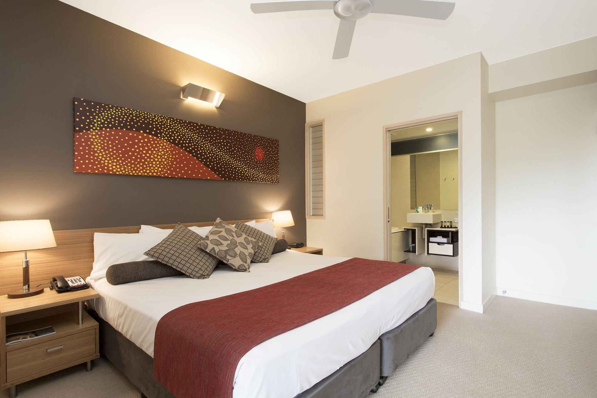 Peppers Noosa Resort And Villas Luaran gambar A bedroom at the Mantra on Lake