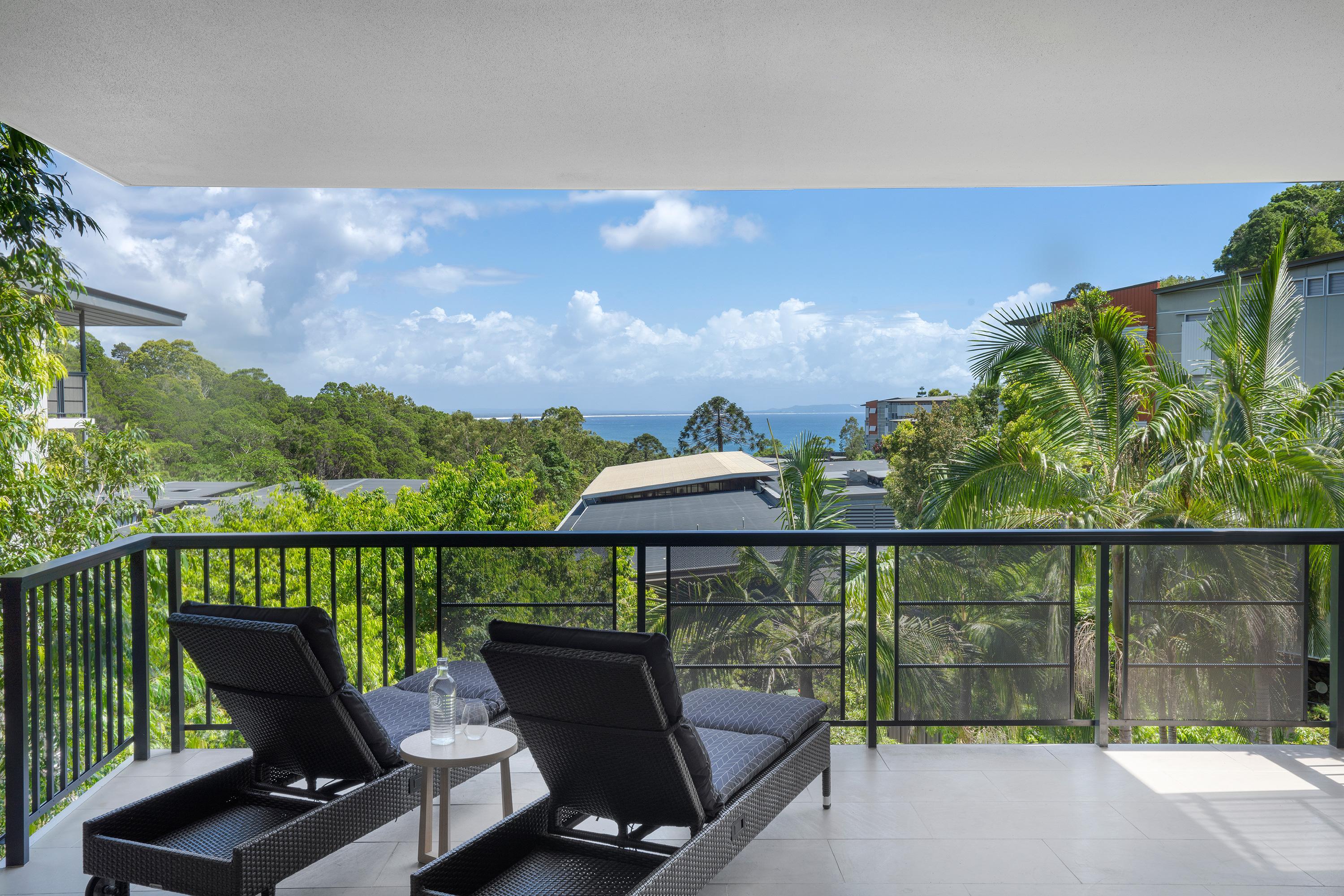 Peppers Noosa Resort And Villas Luaran gambar View from the hotel