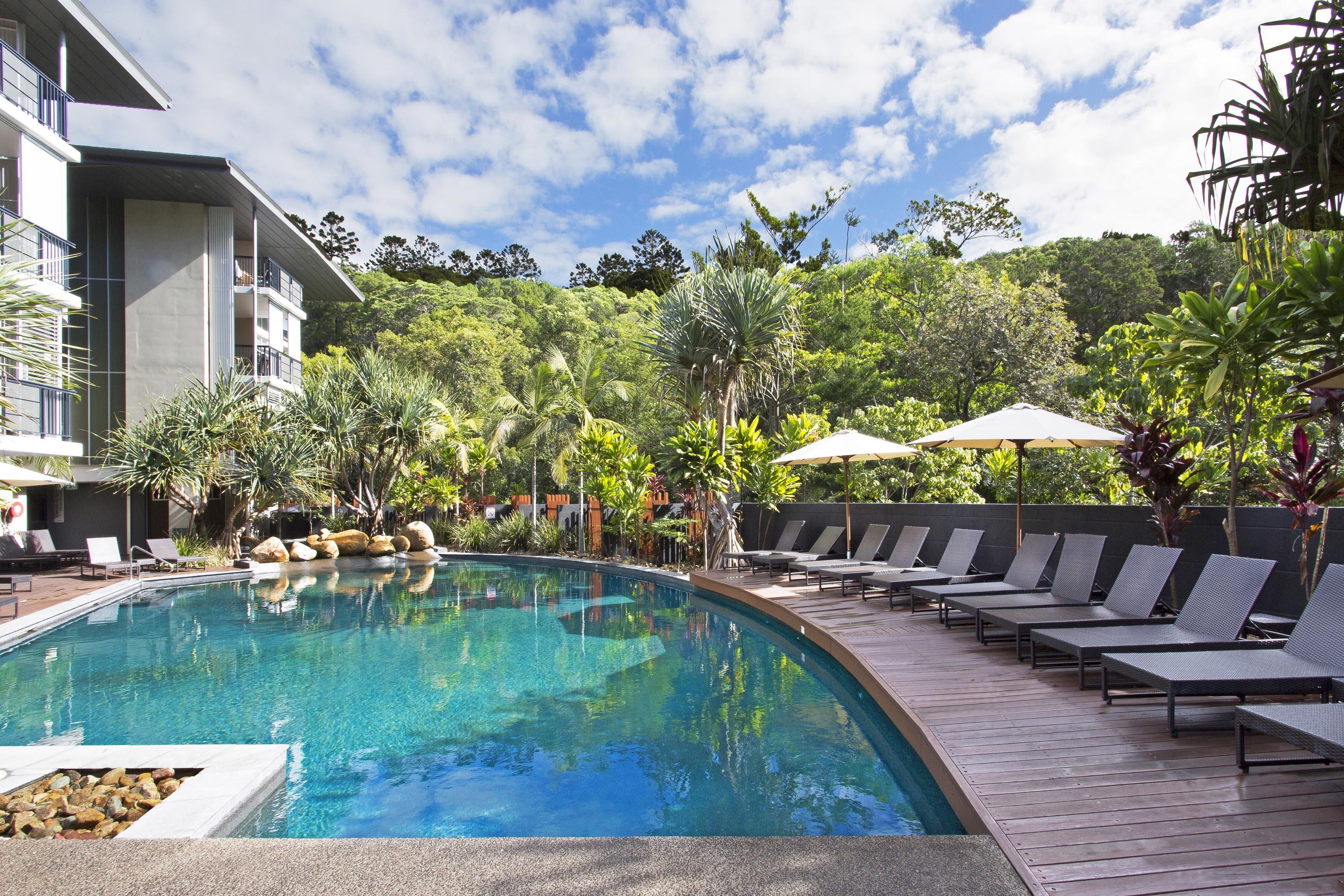 Peppers Noosa Resort And Villas Luaran gambar The swimming pool at the resort