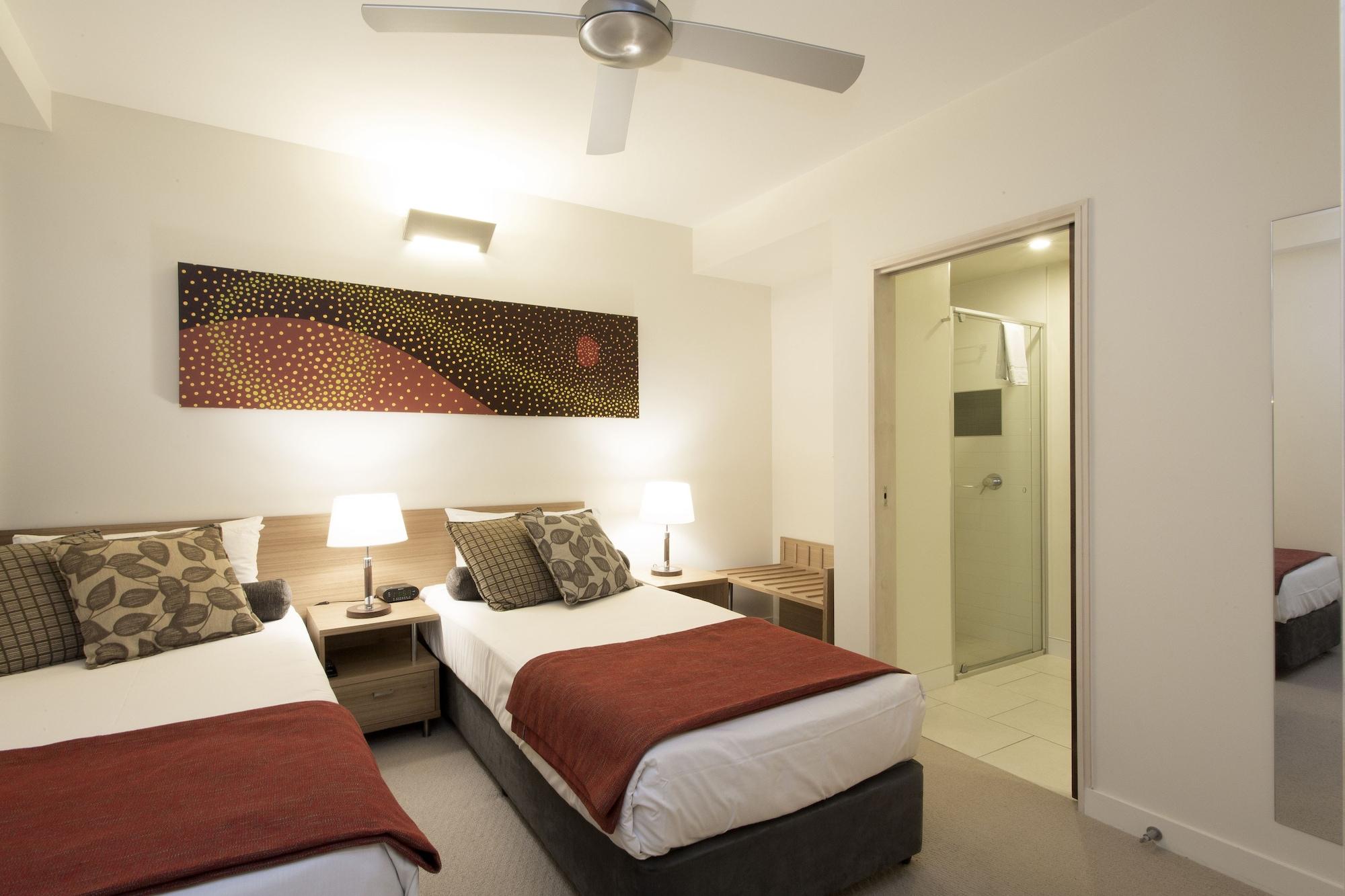 Peppers Noosa Resort And Villas Luaran gambar A bedroom at the Mantra on Lake